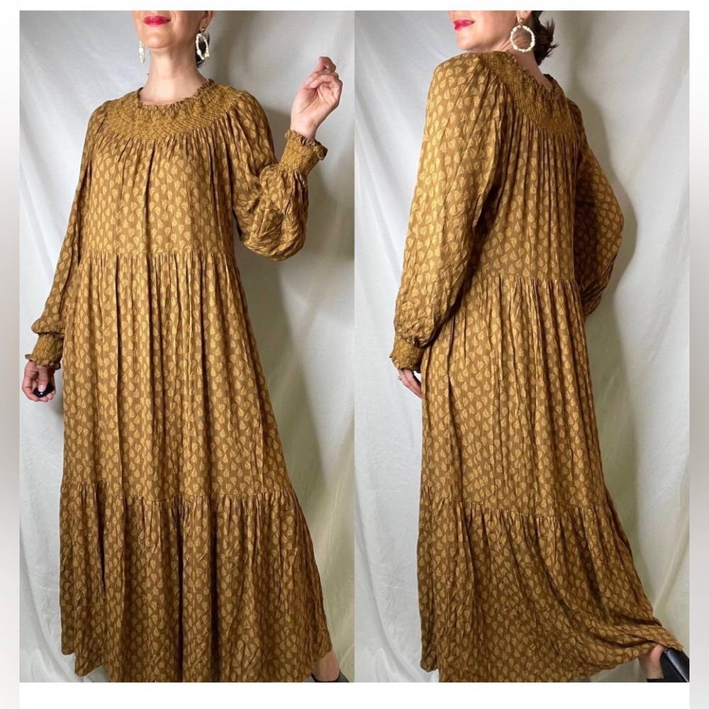 UNIVERSAL THREAD BALLOON SLEEVE DRESS